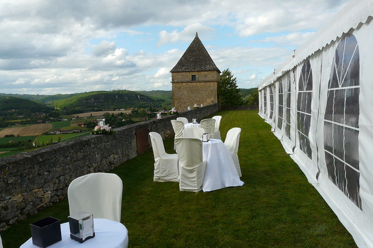 Réceptions et mariages aux Jardins de Marqueyssac en Dordogne