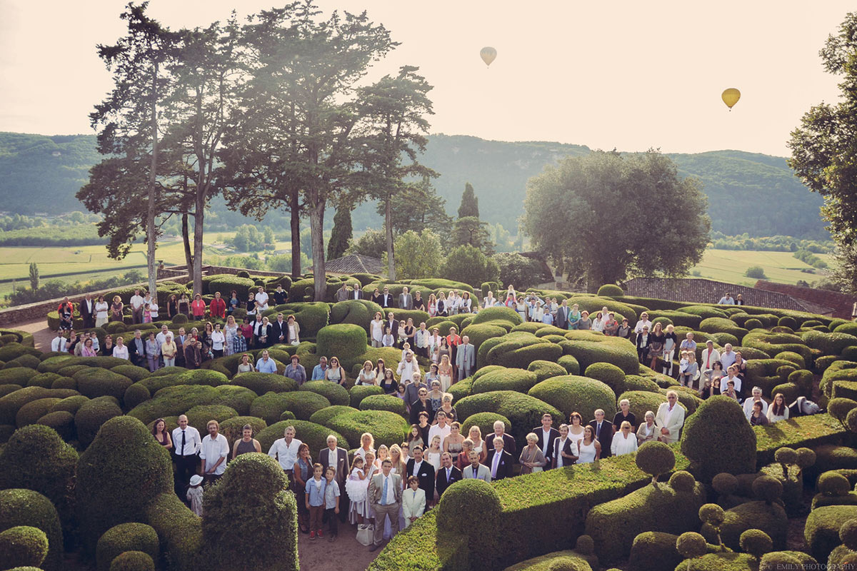 Réceptions et mariages aux Jardins de Marqueyssac en Dordogne