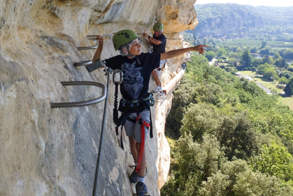 Marqueyssac La “Via Ferrata des rapaces” Découvrez la Vallée de la Dordogne autrement !