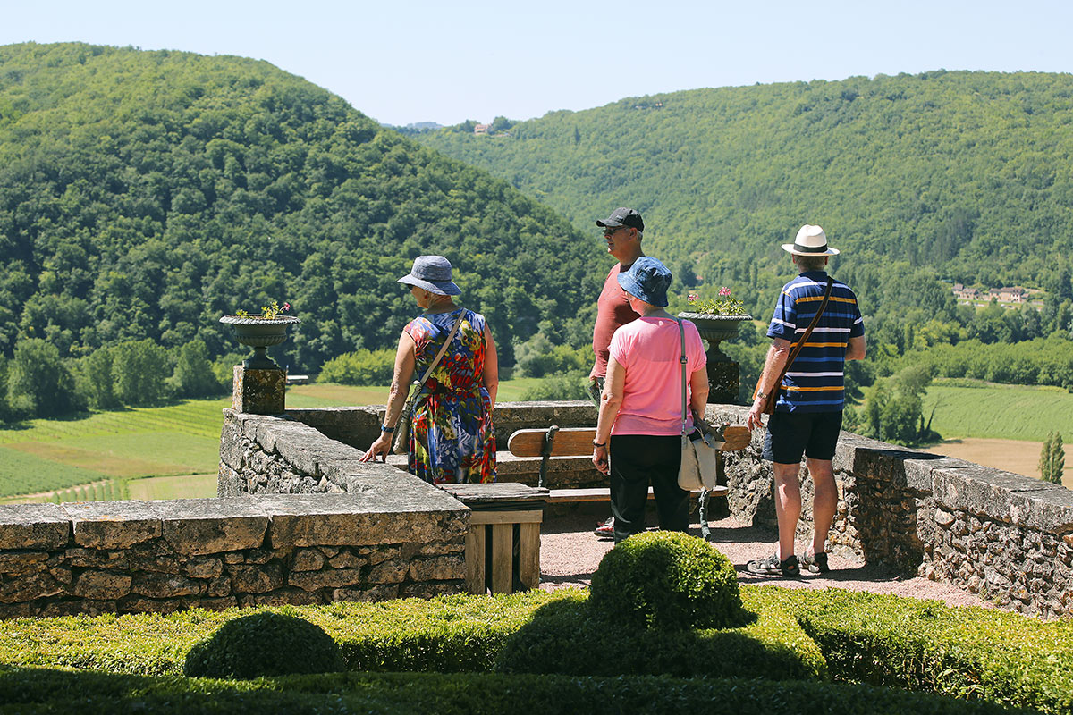 histoire des jardins suspendus de Marqueyssac en Dordogne / Presentation gardens