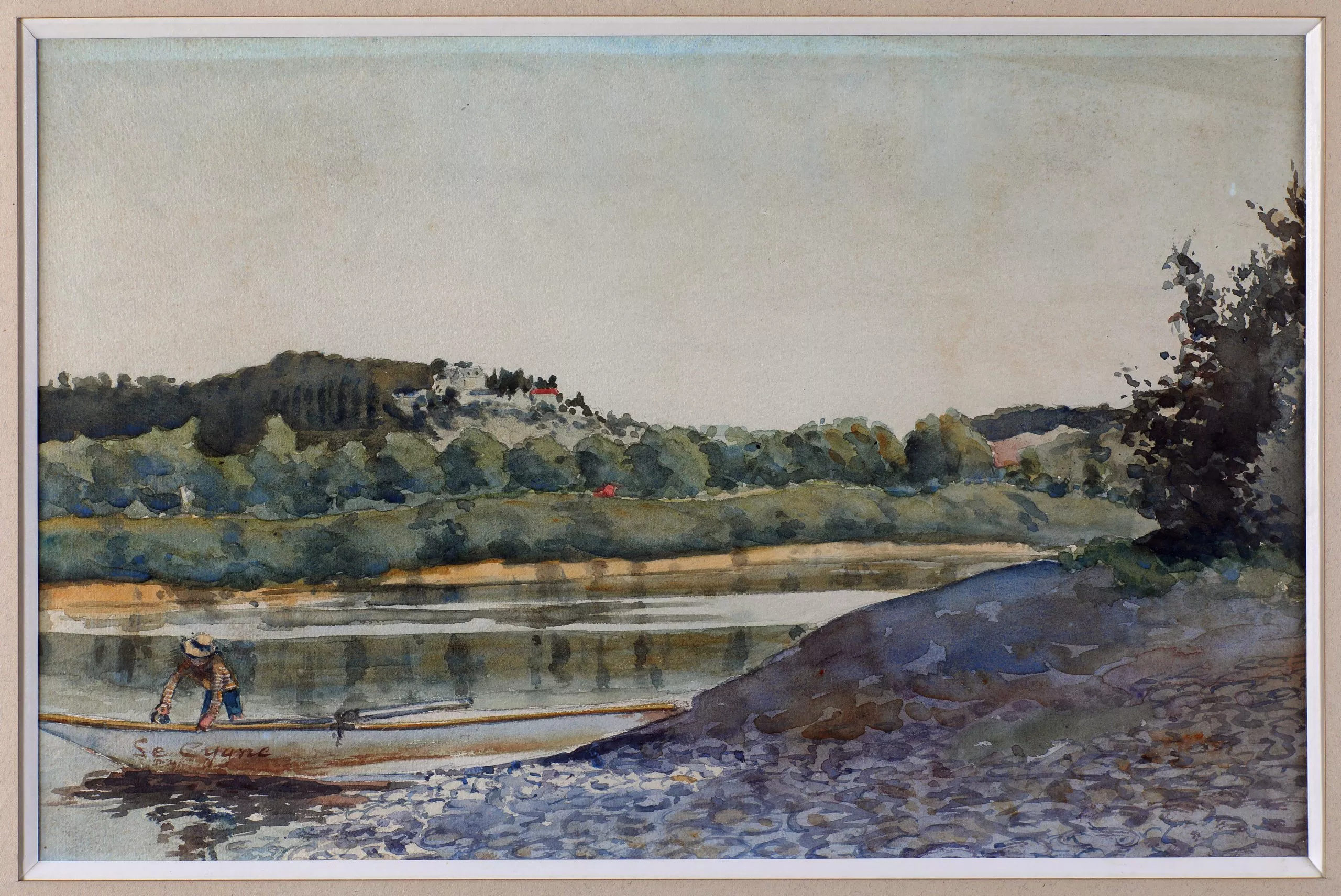 Jardins de Marqueyssac aquarelle exposition O'Galop