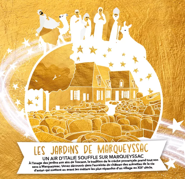 Les Jardins de Marqueyssac. Un air d'Italie souffle sur Marqueyssac